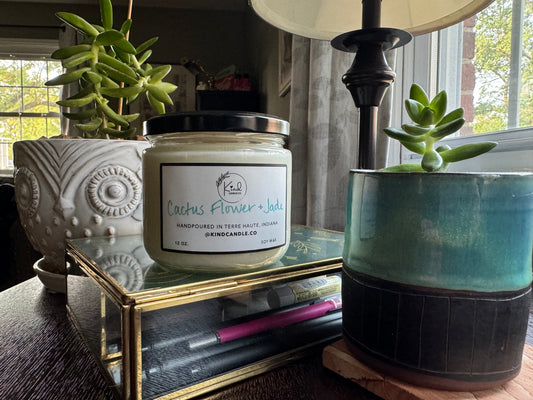 Cactus Flower + Jade